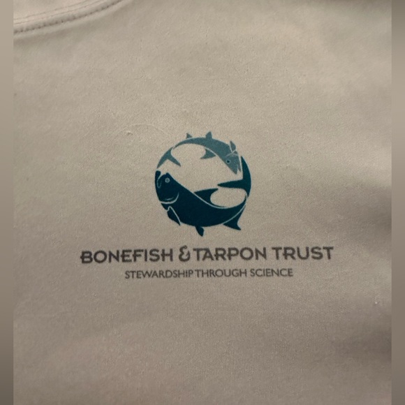 BONEFISH AND TARPON TRUST FLORIDA PERMIT 2017 Out Of Stock Sun Crew Neck Shirt - Picture 4 of 5